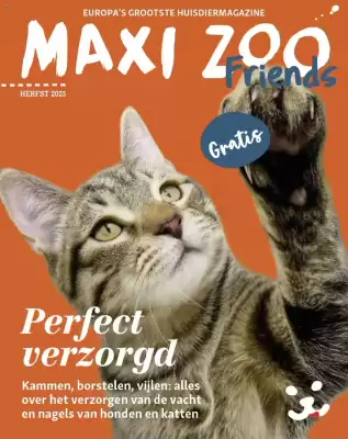 Maxi Zoo folder (geldig t/m 1-12)