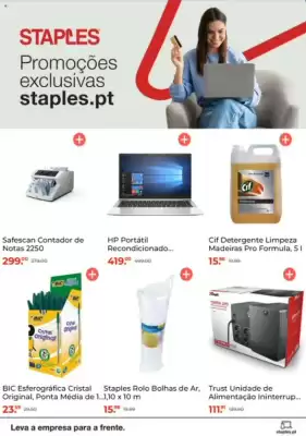 Folheto Staples (válido até 3-11)