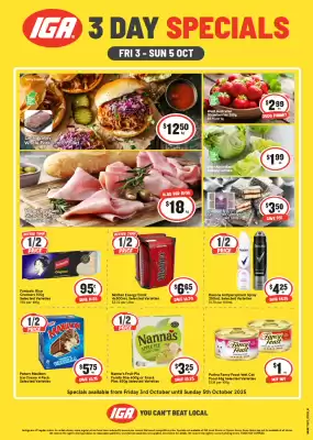 IGA catalogue