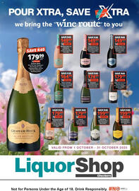 Checkers Liquor Shop catalogue Page 1
