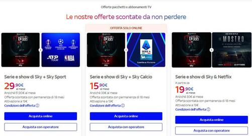 Volantino Sky Pagina 1