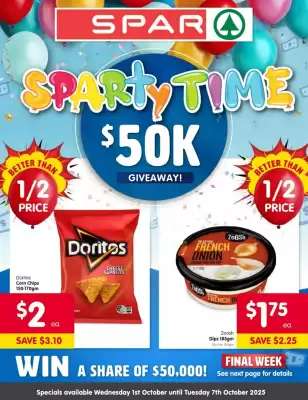 Spar catalogue (valid until 7-10)