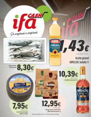 Folleto Cash Ifa (válido hasta el 14-10)
