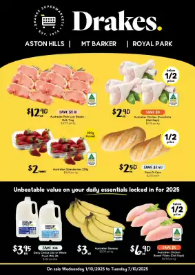 Drakes catalogue (valid until 7-10)