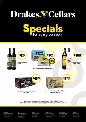 Drakes catalogue (valid until 14-10)