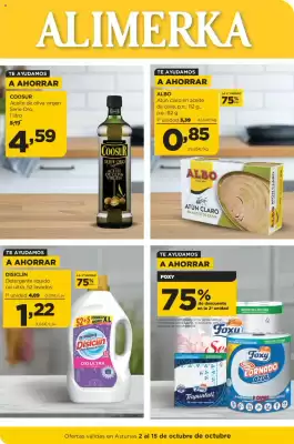 Folleto Alimerka (válido hasta el 15-10)