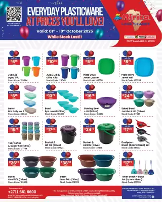 Africa Cash and Carry catalogue (valid until 10-10)