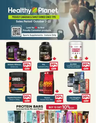Healthy Planet flyer