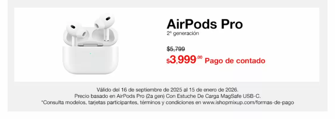 Catálogo iShop Mixup (válido hasta 15-01)