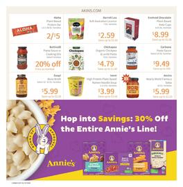 Akin's Natural Foods weekly ad Page 2