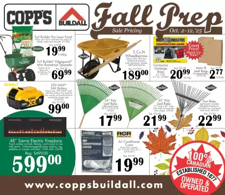 Copp's Buildall flyer (valid until 8-10)