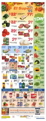 El Super Fresh weekly ad (valid until 7-10)