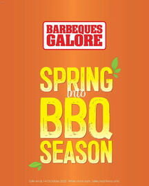 Barbeques Galore catalogue Page 1