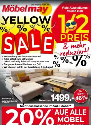 Möbel May Prospekt (gültig bis 19-10)