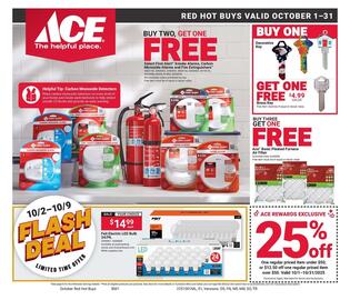 Ace Hardware flyer Page 1