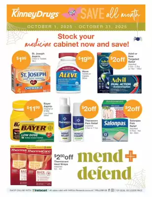 Kinney Drugs weekly ad (valid until 7-10)