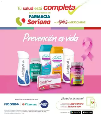 Folleto Soriana Híper (válido hasta 1-11)