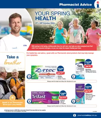 Pharmacist Advice catalogue
