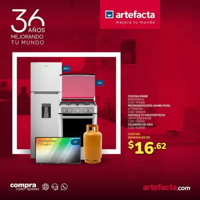 Catálogo Artefacta (válido hasta 15-10)