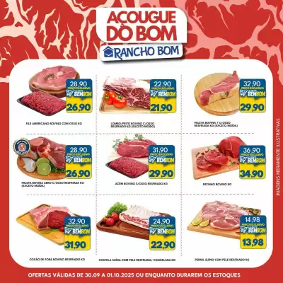 Catálogo Rancho Bom Supermercados (válido até 1-10)