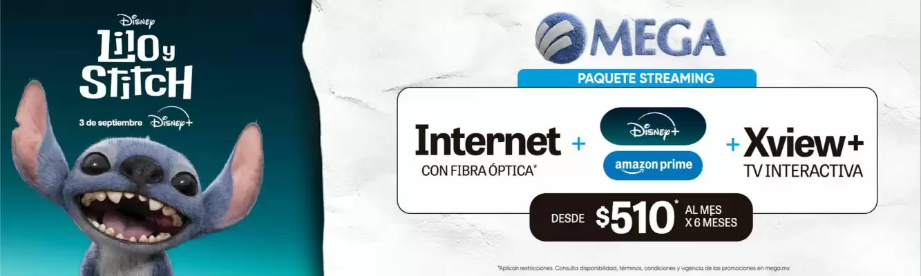 Catálogo Megacable (válido hasta 31-10)