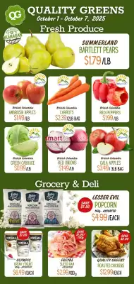 Quality Greens flyer (valid until 31-10)