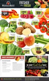Produce Depot flyer Page 1