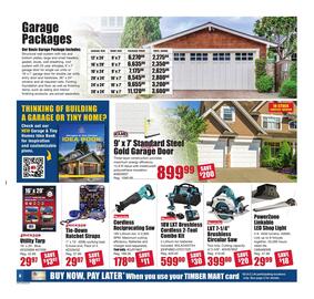 Timber Mart flyer Page 6