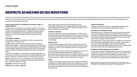 Folheto Ford Página 16