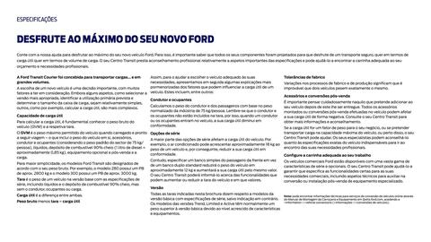 Folheto Ford Página 11