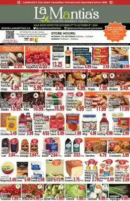 Lamantia's flyer (valid until 8-10)