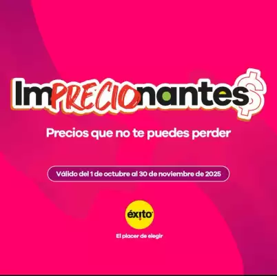 Catálogo Éxito (válido hasta 30-11)