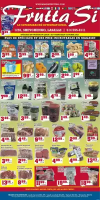 Frutta Si flyer (valid until 8-10)