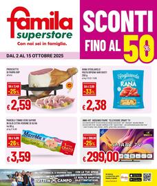 Volantino Famila Superstore Pagina 1
