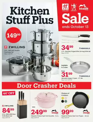 Kitchen Stuff Plus flyer