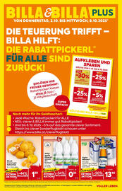 Billa Flugblatt woche 40 Seite 1
