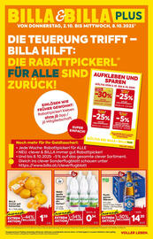 Billa Flugblatt woche 40 Seite 1