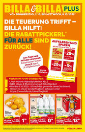 Billa Flugblatt woche 40 Seite 1
