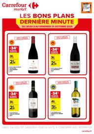 Catalogue Carrefour Market | LES BONS PLANS VINS page 1
