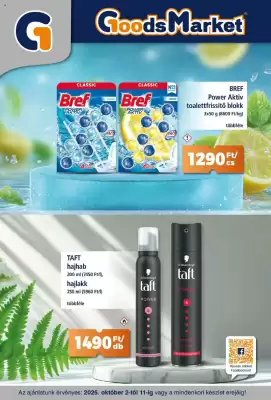 Goods Market akciós újság (érvényes eddig: 11-10)
