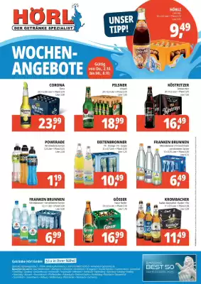 Hörl Getränke Prospekt (gültig bis 8-10)