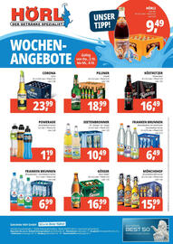 Hörl Getränke Prospekt woche 40 Seite 1