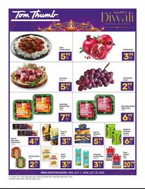 Tom Thumb weekly ad Page 1