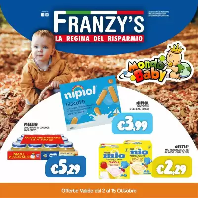 Volantino Franzy's (valido fino al 15-10)