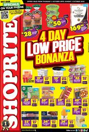 Shoprite catalogue Page 1