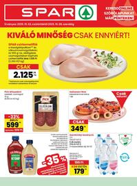 Spar akciós újság hét 40 Oldal 1