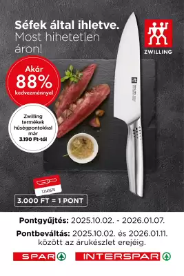 Interspar akciós újság (érvényes eddig: 11-01)