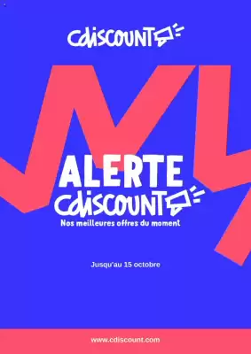 Catalogue Cdiscount (valable jusqu'au 15-10)