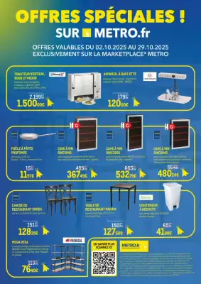 Catalogue METRO (valable jusqu'au 29-10)