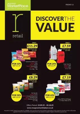 Musgrave MarketPlace leaflet (valid until 5-10)